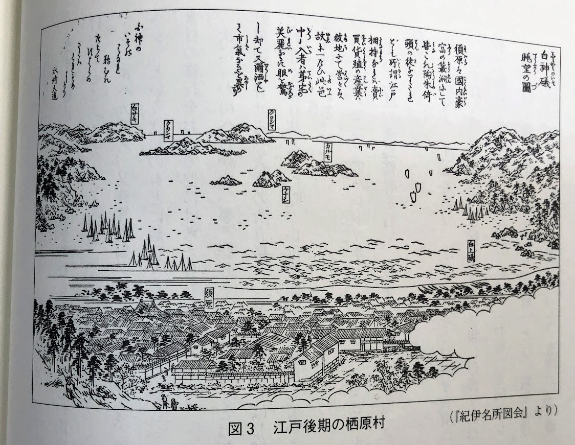 紀伊続風土記の挿絵イメージ