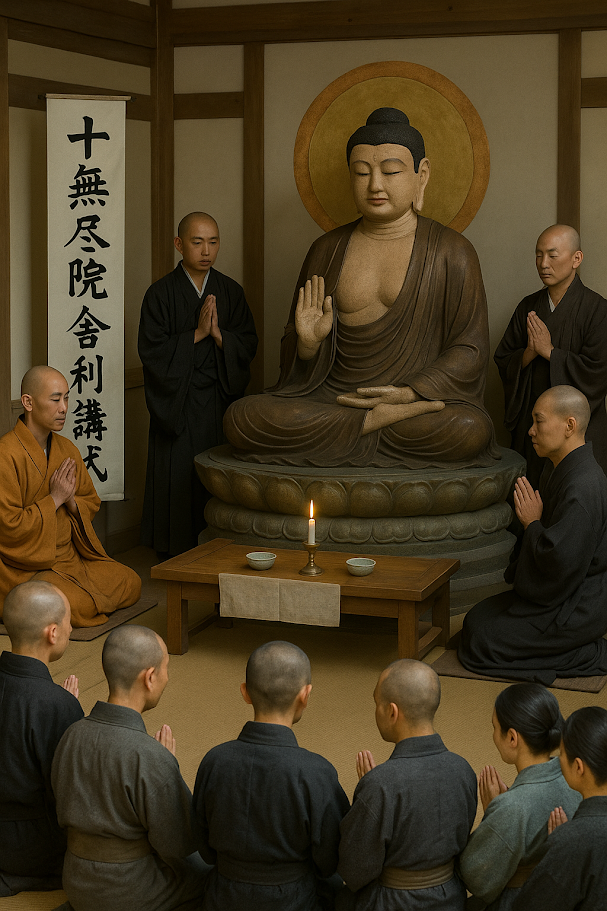 涅槃会の様子