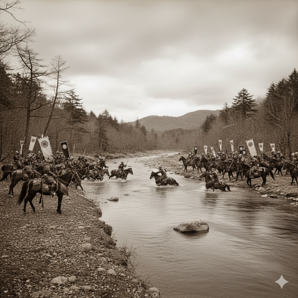 広川を望む風景