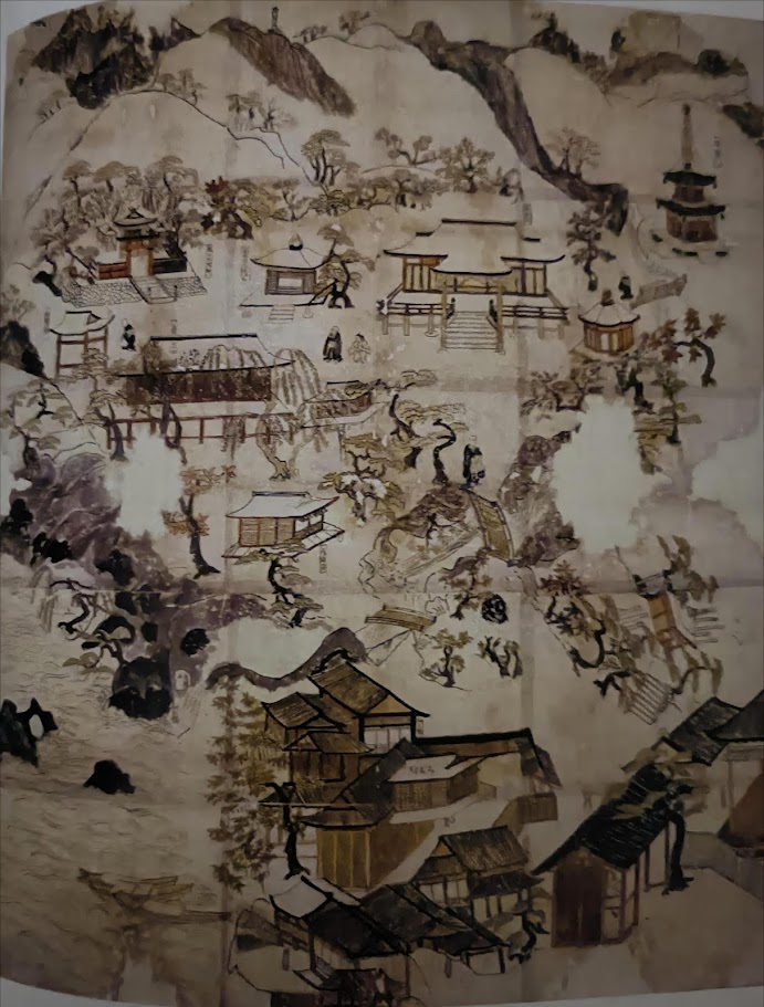 施無畏寺伽藍古絵図