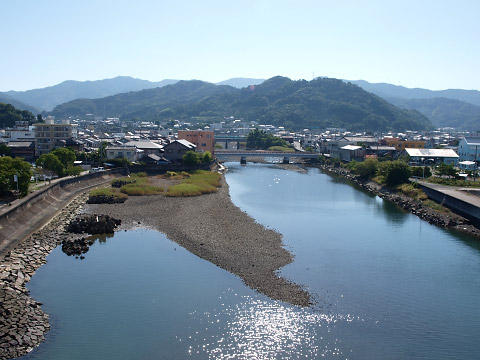 広川河口付近の古地形想定図