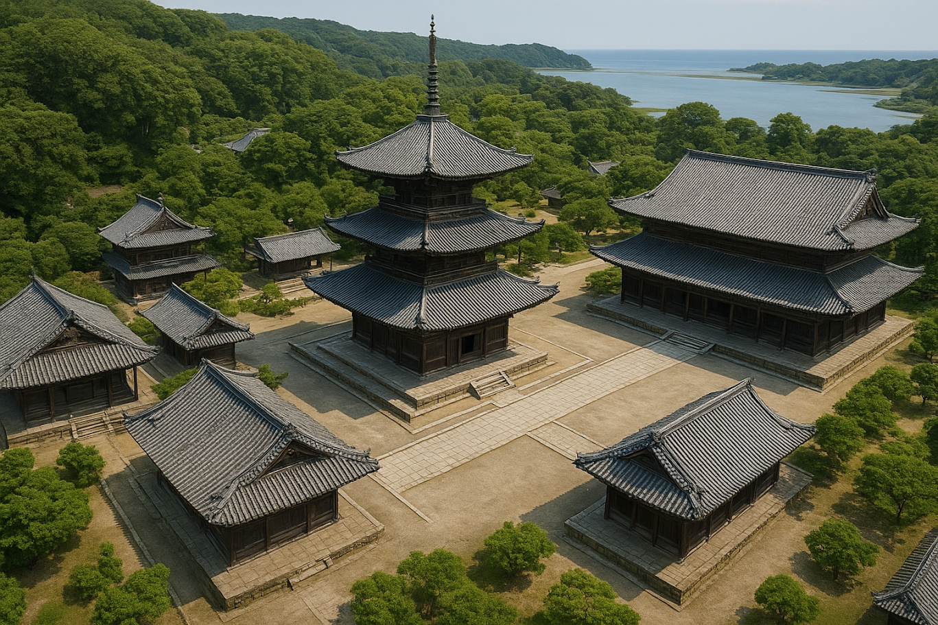 中世湯浅の風景