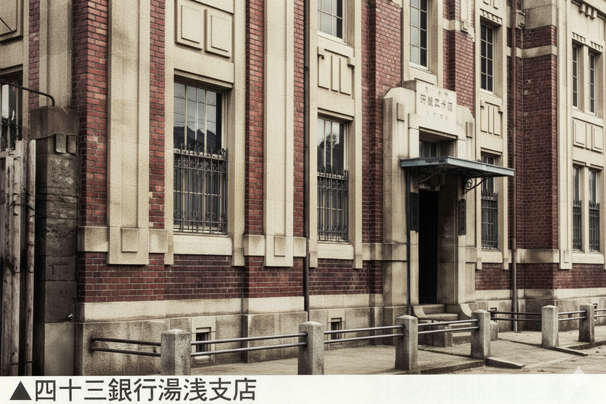 四十三銀行湯浅支店(AIカラー化)