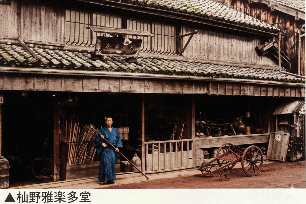 杣野雅楽多堂(AIカラー化)