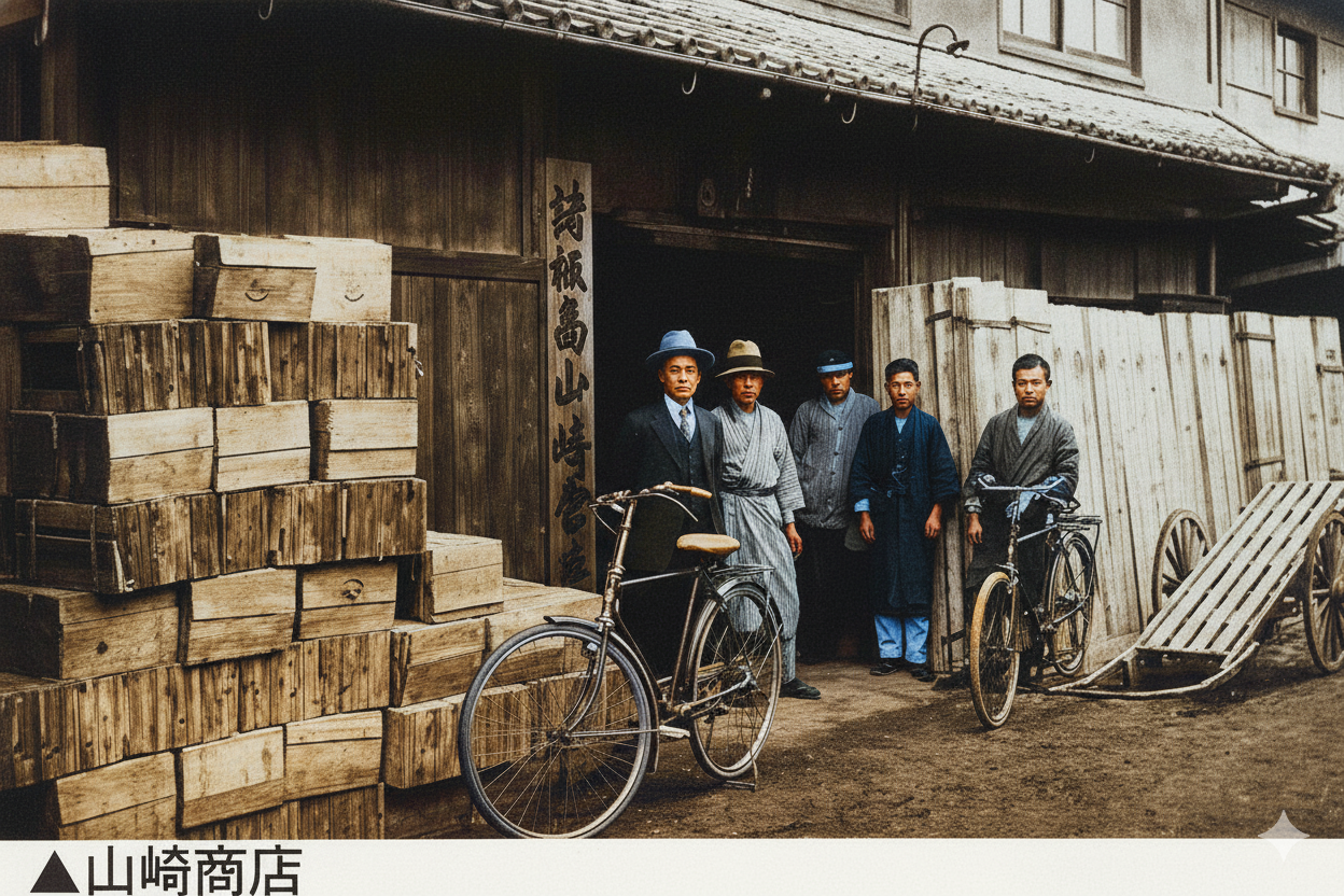 山崎商店(AIカラー化)