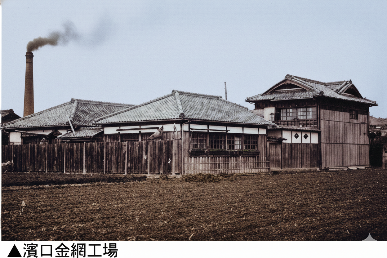 濱口金網工場（AIカラー化）