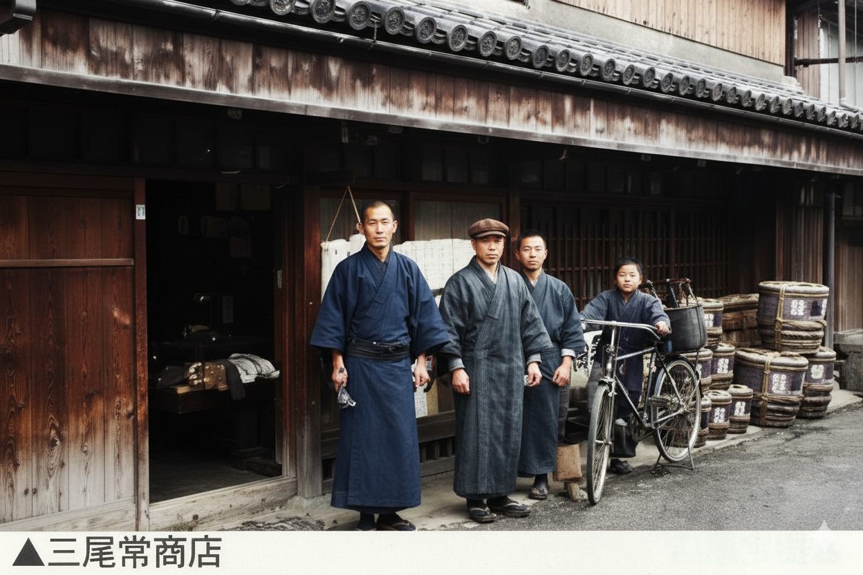 三尾常商店（AIカラー化）
