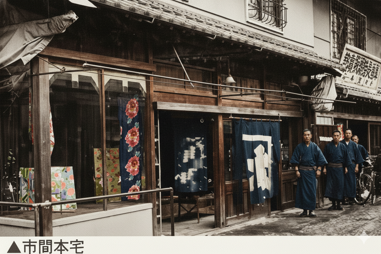 市間本宅（AIカラー化）