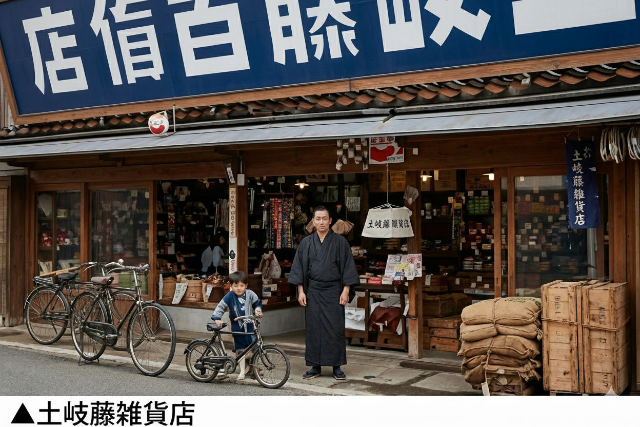 土岐藤雑貨店（AIカラー化）