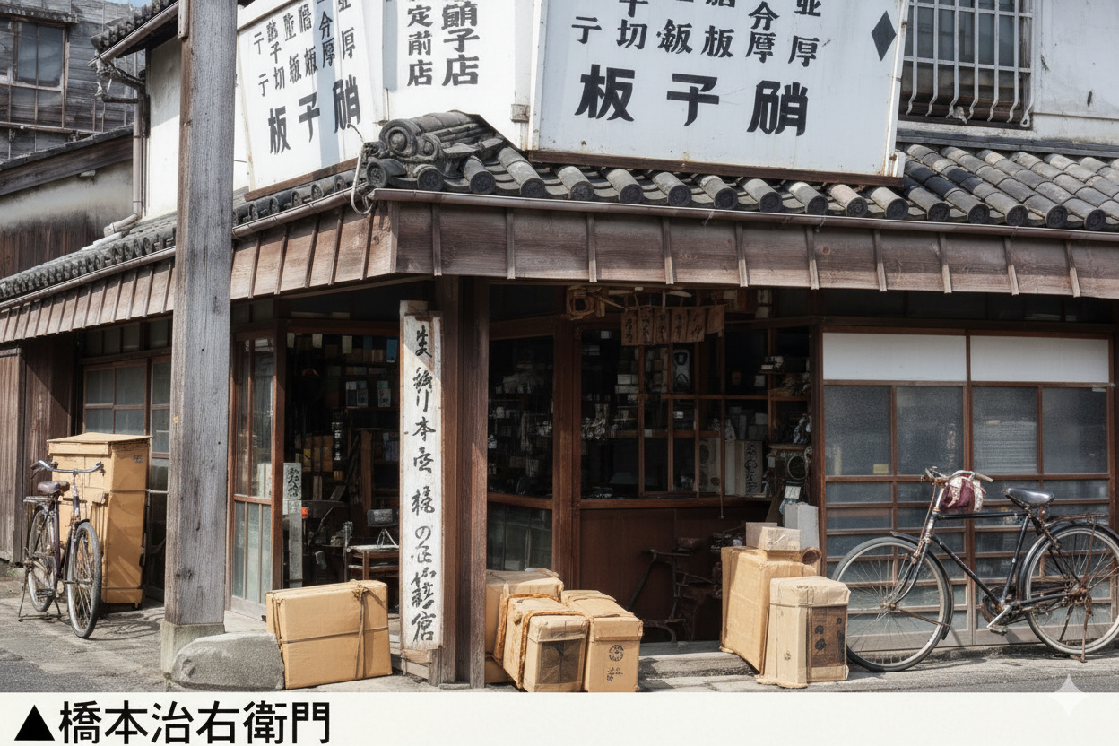 橋本治右衛門（AIカラー化）