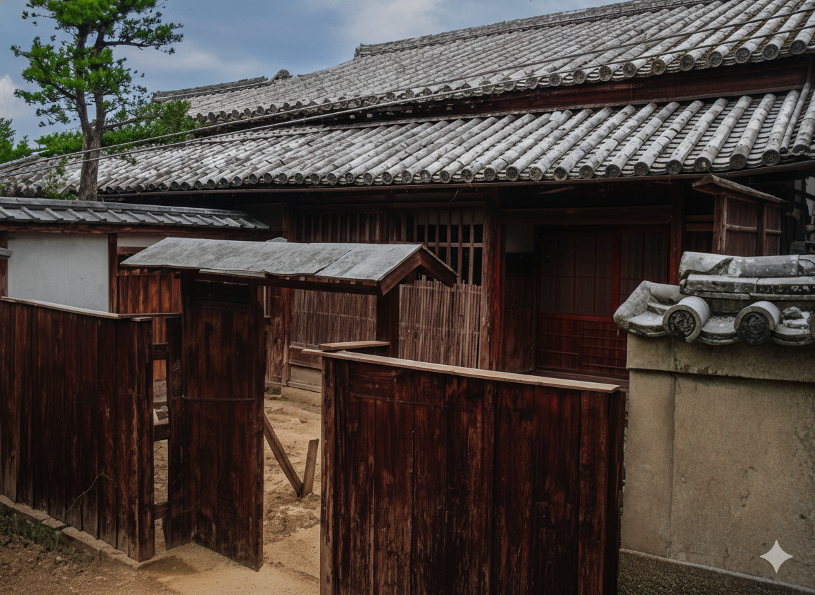 『栖原角兵衛』の屋敷