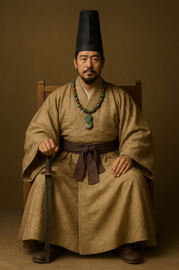 天神山古墳想像図